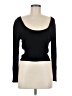 Bebe Black Long Sleeve Top Size M - photo 1