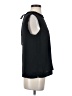 J.Crew 100% Polyester Black Sleeveless Blouse Size 4 - photo 4