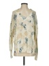 Pilcro Floral Ivory Pullover Sweater Size XS - photo 1