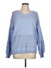 Unbranded 100% Polyester Blue Pullover Sweater Size L - photo 1