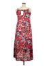 Element 100% Polyester Paisley Red Casual Dress Size XXL - photo 2