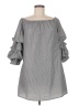 Bleuh Ciel 100% Polyester Gray Casual Dress Size M - photo 1