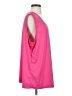 White Stag 100% Polyester Pink Sleeveless Blouse Size 26/28 - photo 4