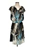 Coco + Carmen 100% Polyester Tropical Teal Casual Dress Size S - photo 1