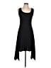 Body Central Solid Black Casual Dress Size L - photo 1