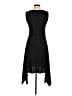 Body Central Solid Black Casual Dress Size L - photo 2