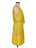 Taylor Solid Yellow Cocktail Dress Size 8 - photo 4