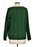 Grace Karin Chevron-herringbone Green Pullover Sweater Size L - photo 2