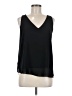 Sandy & Sid 100% Polyester Black Sleeveless Blouse Size M - photo 1