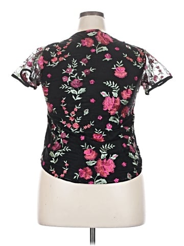 Profile Blush Short Sleeve Blouse (view 2)