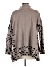 The Impeccable Pig Animal Print Gray Turtleneck Sweater Size M (estimated) - photo 2