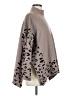 The Impeccable Pig Animal Print Gray Turtleneck Sweater Size M (estimated) - photo 4