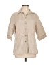 Eucalyptus Tan 3/4 Sleeve Button-Down Shirt Size EU 44 / US 14 - photo 1