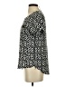 Raindrops by Papillon Black Short Sleeve Top Size S - photo 5