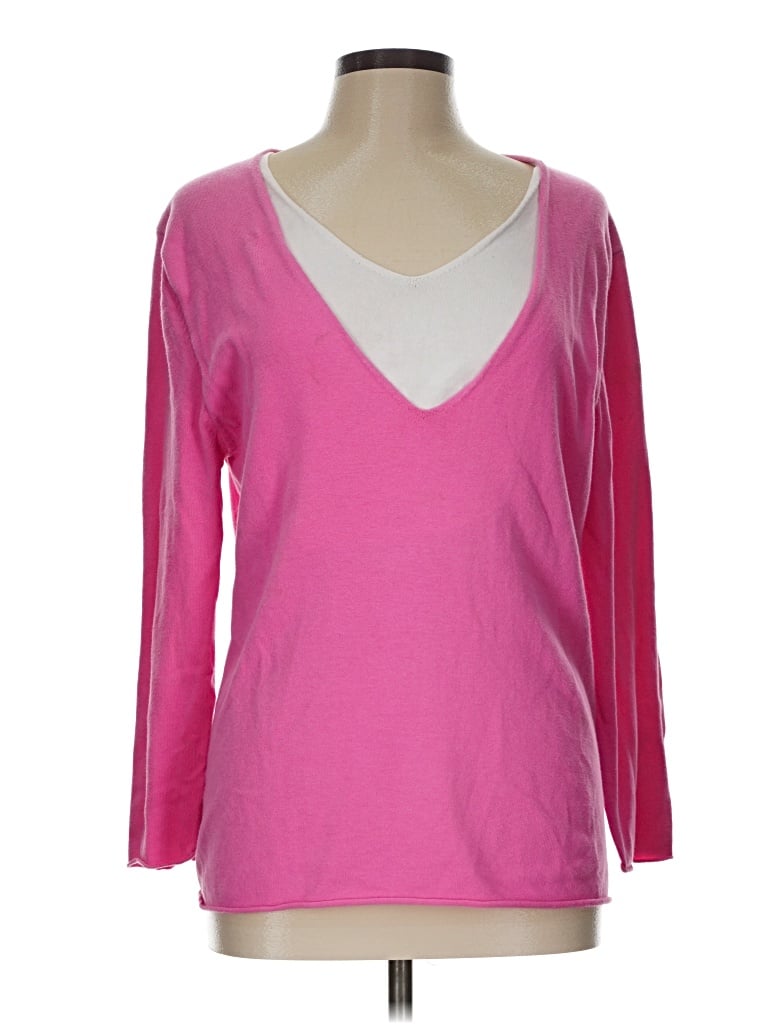 Pre-owned Bill Blass Cardigan Sweater In Pink