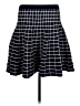 Grace Elements Checkered-gingham Black Casual Skirt Size L - photo 1