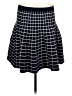 Grace Elements Checkered-gingham Black Casual Skirt Size L - photo 2