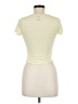 Forever 21 Yellow Short Sleeve Turtleneck Size M - photo 2