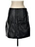 Shein 100% Polyester Black Faux Leather Skirt Size 12 - photo 2