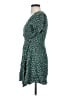 Volcom 100% Viscose Polka Dots Green Casual Dress Size 0 - 2 - photo 5