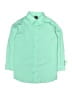 Dockers Solid Green Long Sleeve Button-Down Shirt Size 10 - photo 1