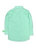 Dockers Solid Green Long Sleeve Button-Down Shirt Size 10 - photo 2