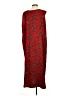 Halmode Plus 100% Polyester Paisley Red Casual Dress Size 24 waist - photo 2
