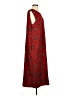 Halmode Plus 100% Polyester Paisley Red Casual Dress Size 24 waist - photo 4