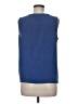 Just Be... 100% Polyester Blue Sleeveless T-Shirt Size M - photo 2