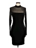 Bozzolo Solid Black Cocktail Dress Size M - photo 1