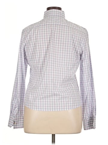 Faconnable Long Sleeve Button-Down Shirt (view 2)