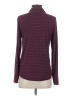 Gap Body Polka Dots Burgundy Long Sleeve Blouse Size XS - photo 2