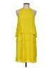 Tibi 100% Polyester Solid Yellow Casual Dress Size 2 - photo 1
