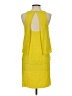 Tibi 100% Polyester Solid Yellow Casual Dress Size 2 - photo 2