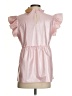 Jodifl Pink Short Sleeve Blouse Size S - photo 2