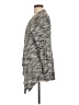 August Silk 100% Rayon Silver Cardigan Size L - photo 5
