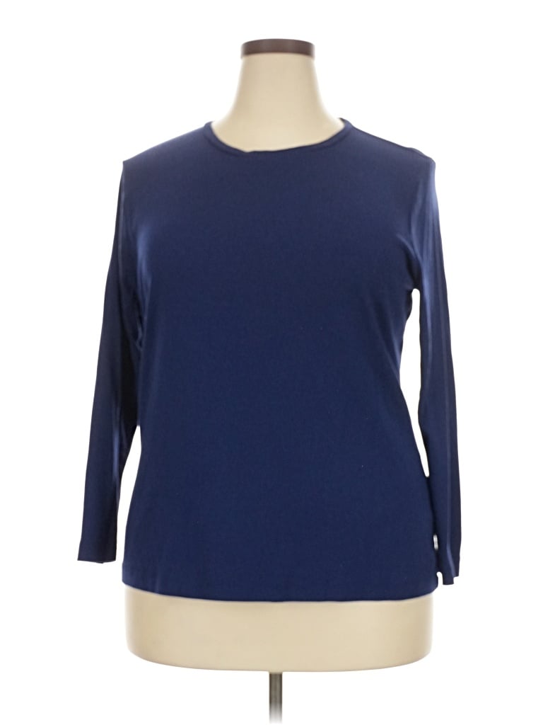 Pre-owned Vineyard Vines 3/4 Sleeve T-shirt In Blue