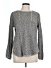 Eight Eight Eight Chevron-herringbone Gray Pullover Sweater Size L - photo 1
