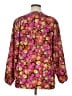 Madison Floral Pink Long Sleeve Blouse Size XL - photo 2