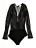 Superdown 100% Polyester Black Bodysuit Size M - photo 1