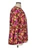 Madison Floral Pink Long Sleeve Blouse Size XL - photo 4