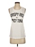 Bella Ivory Sleeveless T-Shirt Size S - photo 1