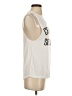 Bella Ivory Sleeveless T-Shirt Size S - photo 4