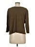 Chico's Brown 3/4 Sleeve Top Size Med (1) - photo 2