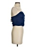 Express 100% Polyester Blue Tube Top Size S - photo 4