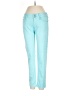 Lilly Pulitzer Color Block Teal Jeans Size 00 - photo 1