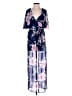 Miami Floral Blue Casual Dress Size XS - photo 1
