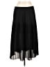 Vince. 100% Polyester Solid Black Formal Skirt Size 12 - photo 1