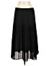 Vince. 100% Polyester Solid Black Formal Skirt Size 12 - photo 2