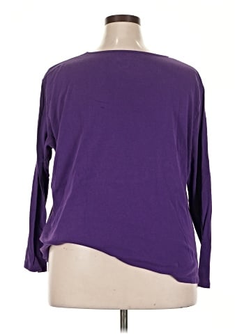 Just My Size 3/4 Sleeve T-Shirt (view 2)